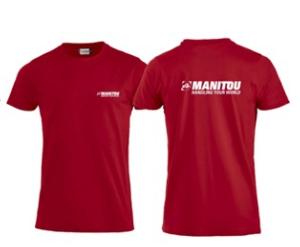 Tee shirt Manitou rouge