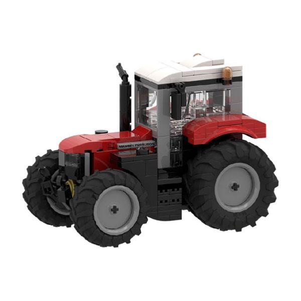 Jeu de briques - tracteur Massey Ferguson 6S 1/32 à construire